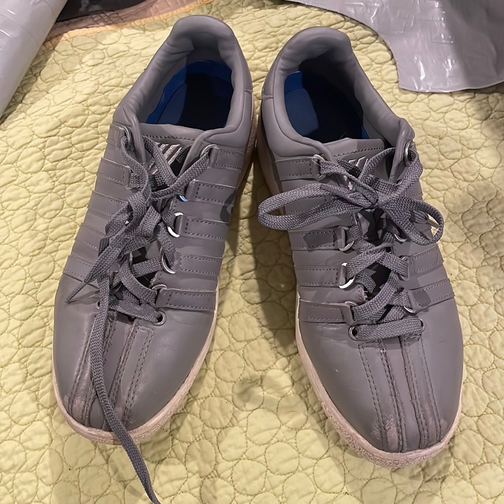 Kswiss used leather shoes